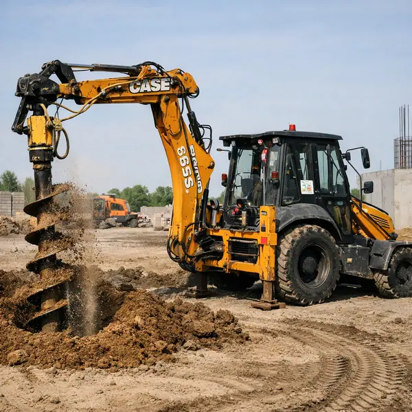 Бурение отверстий — пример работ